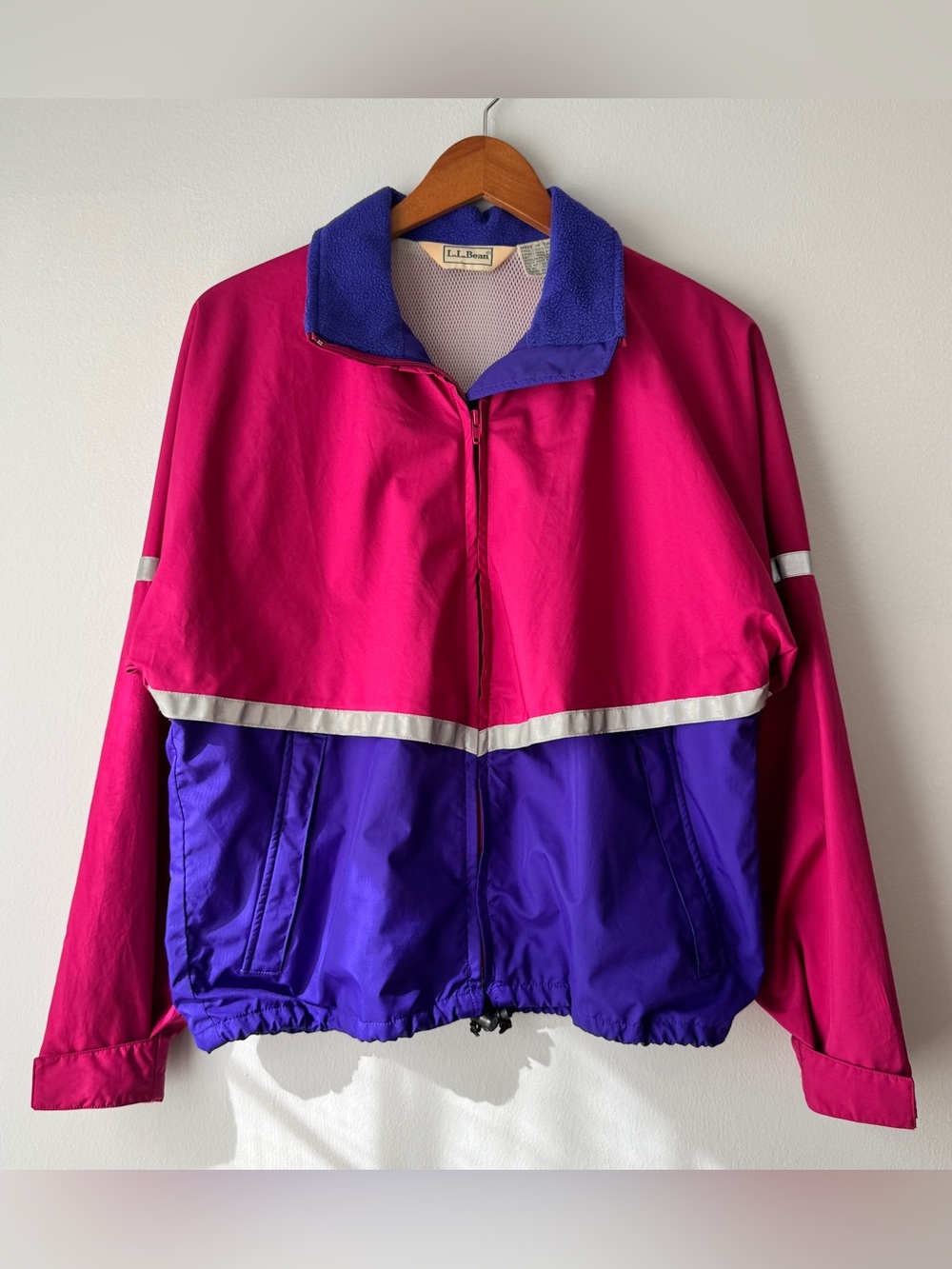 L.L. Bean Vintage Windbreaker Jacket Womens Size M